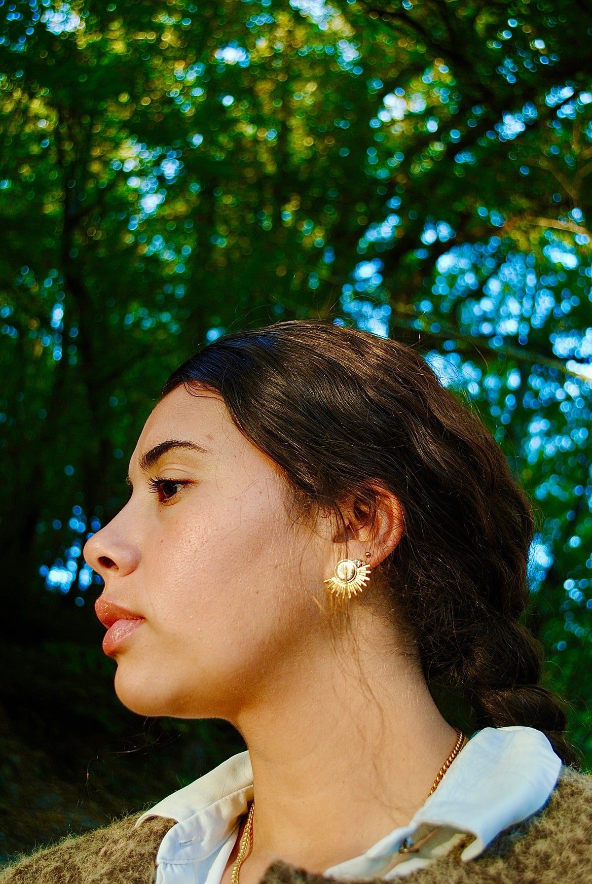 Les boucles d'oreilles